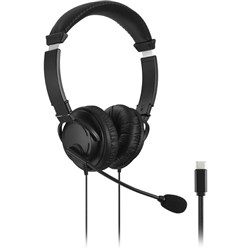 Kensington Hi-Fi USB-C Headphones With Microphone Black