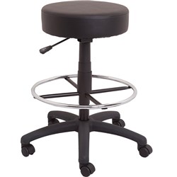 Rapidline DS Counter Stool Black PU, 120kg