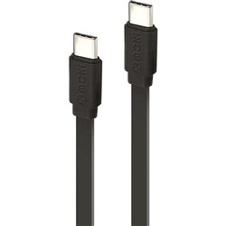 Moki USB-C to USB-C SynCharge Cable 90cm Black