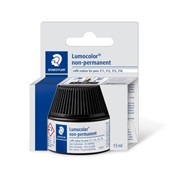 Staedtler Lumocolor 311 312 315 316 Non-Permanent Pen Refill Station Black