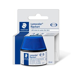 Staedtler Lumocolor 356B Flipchart Permanent Marker Refill Station Blue