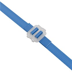 Marbig Professional Pallet Strapping Plastic Buckles For 12m Strapping Clear Box 1000