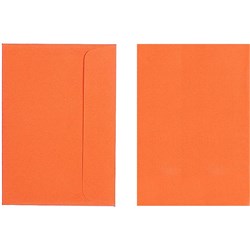 Quill Envelope C6 80gsm Orange Pack Of 25