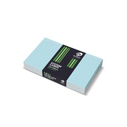 Olympic System Cards 125 x 200mm Ruled Blue Pack Of 100
