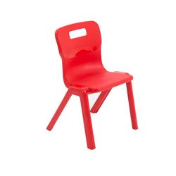 Sylex Titan Student Chair 380mm High Suits Age 7-9 Red