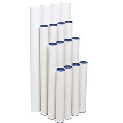 Marbig Mailing Tubes 60mm x 720mm Pack Of 4