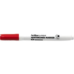 Artline Supreme Whiteboard Marker Bullet 1.5mm Red