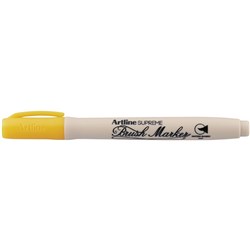 Artline Supreme Brush Markers Yellow Box Of 12