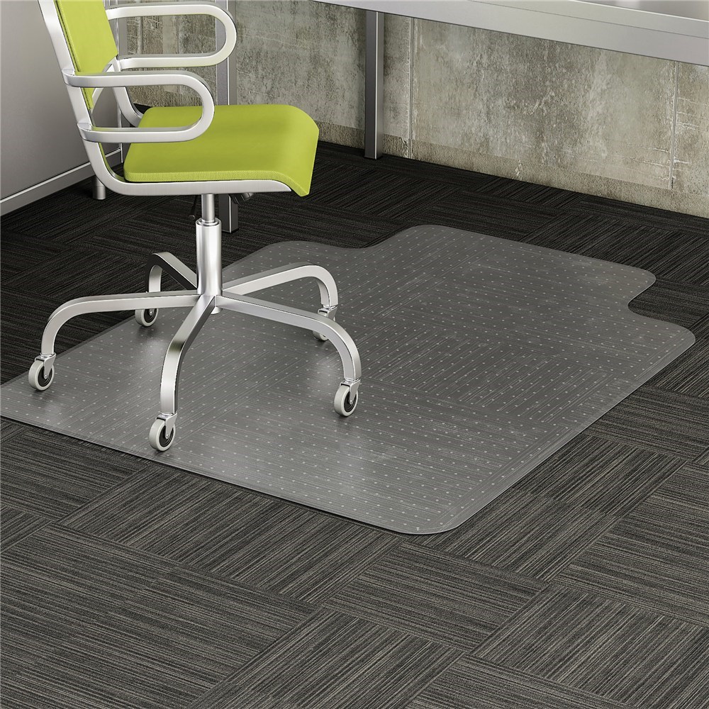 Chairs & Accessories - Marbig Duramat Chair Mat Notched Based For Low ...